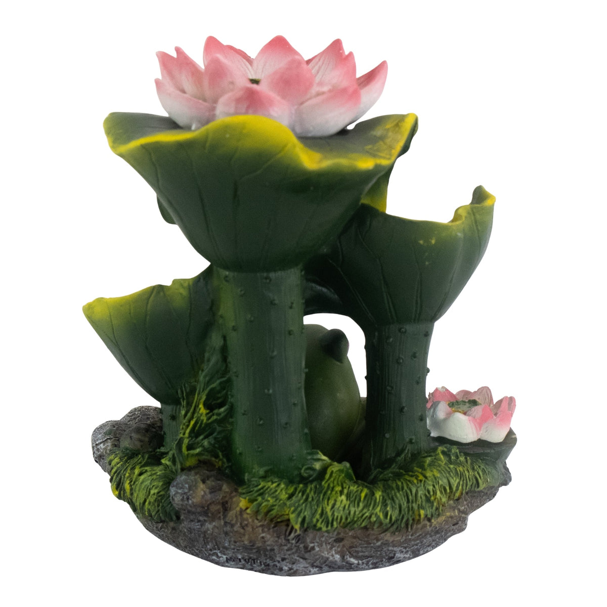 Frog & Lotus Backflow Incense Burner