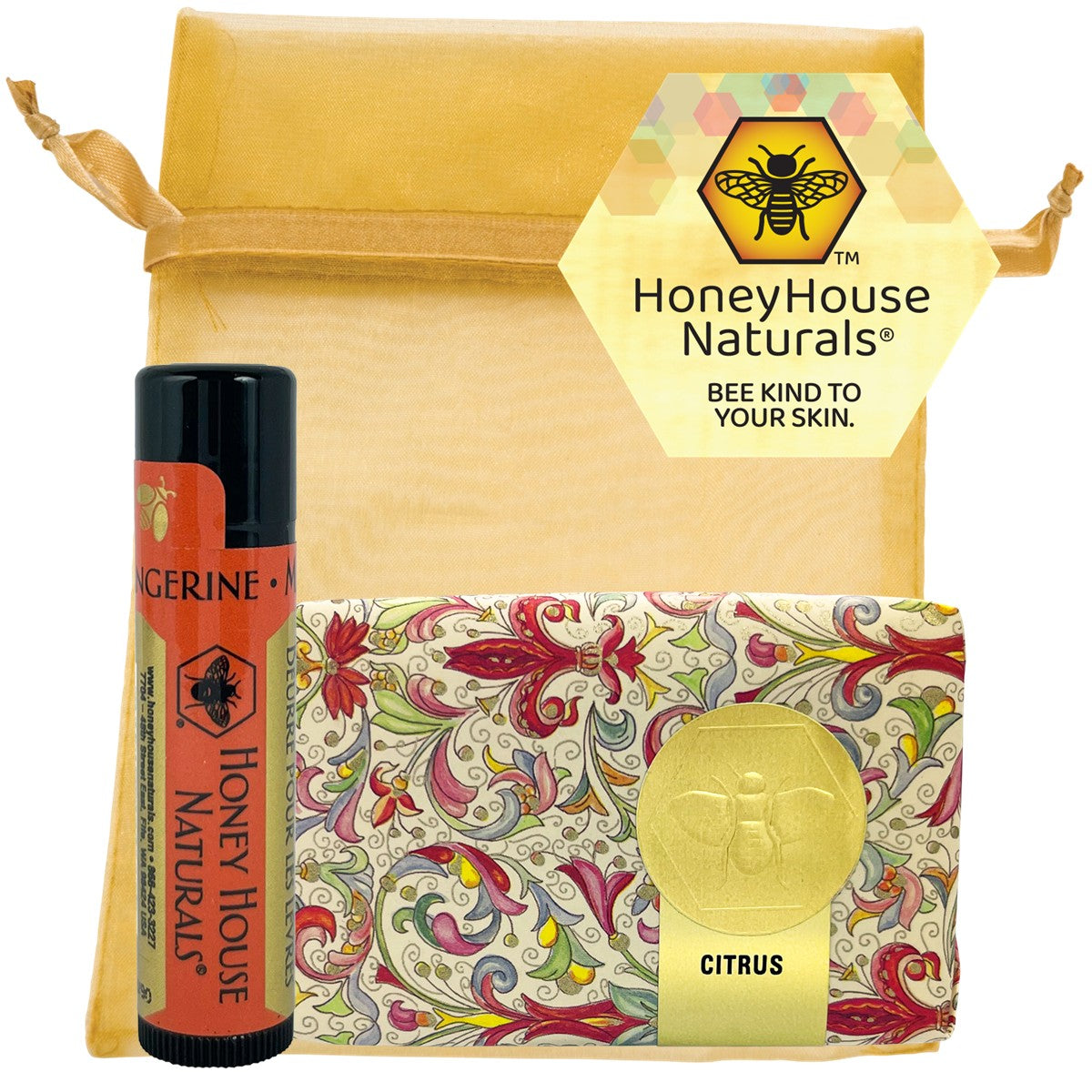 Soap (3.5 oz) & Lip Butter Gift Set