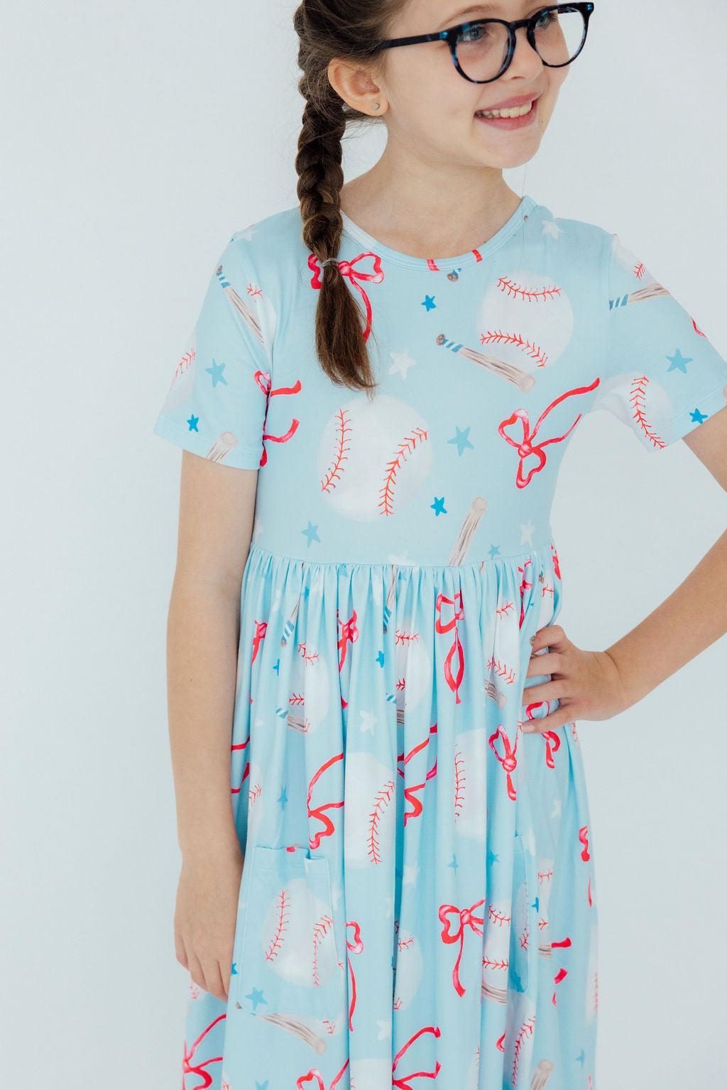 SALE Grand Slam Glam S/S Pocket Twirl Dress