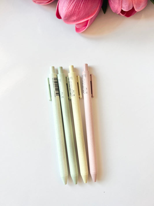 Pastel Speckle Gel Pens – Set of 4