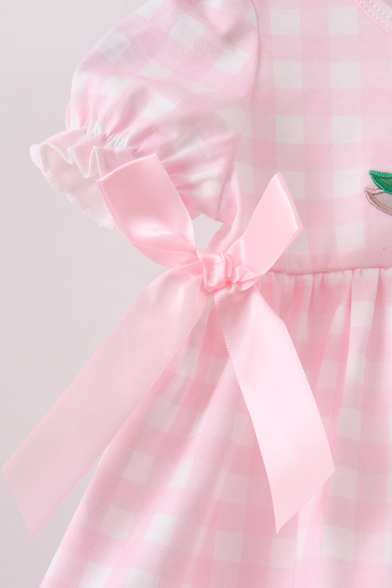 Mallard Duck Pink Gingham Bloomer Set