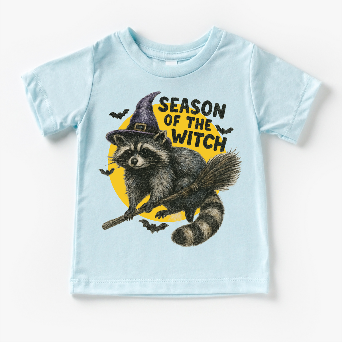 Season Of The Witch Raccoon Halloween Shirt - Halloween Tee - MU93