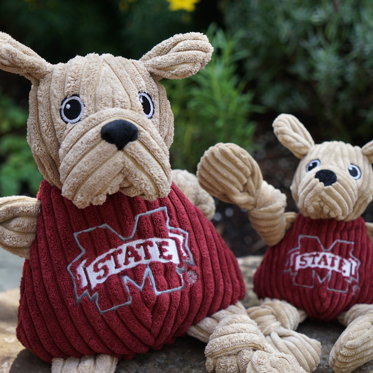 Mississippi State Bully Bulldog Knottie® Plush Dog Toy