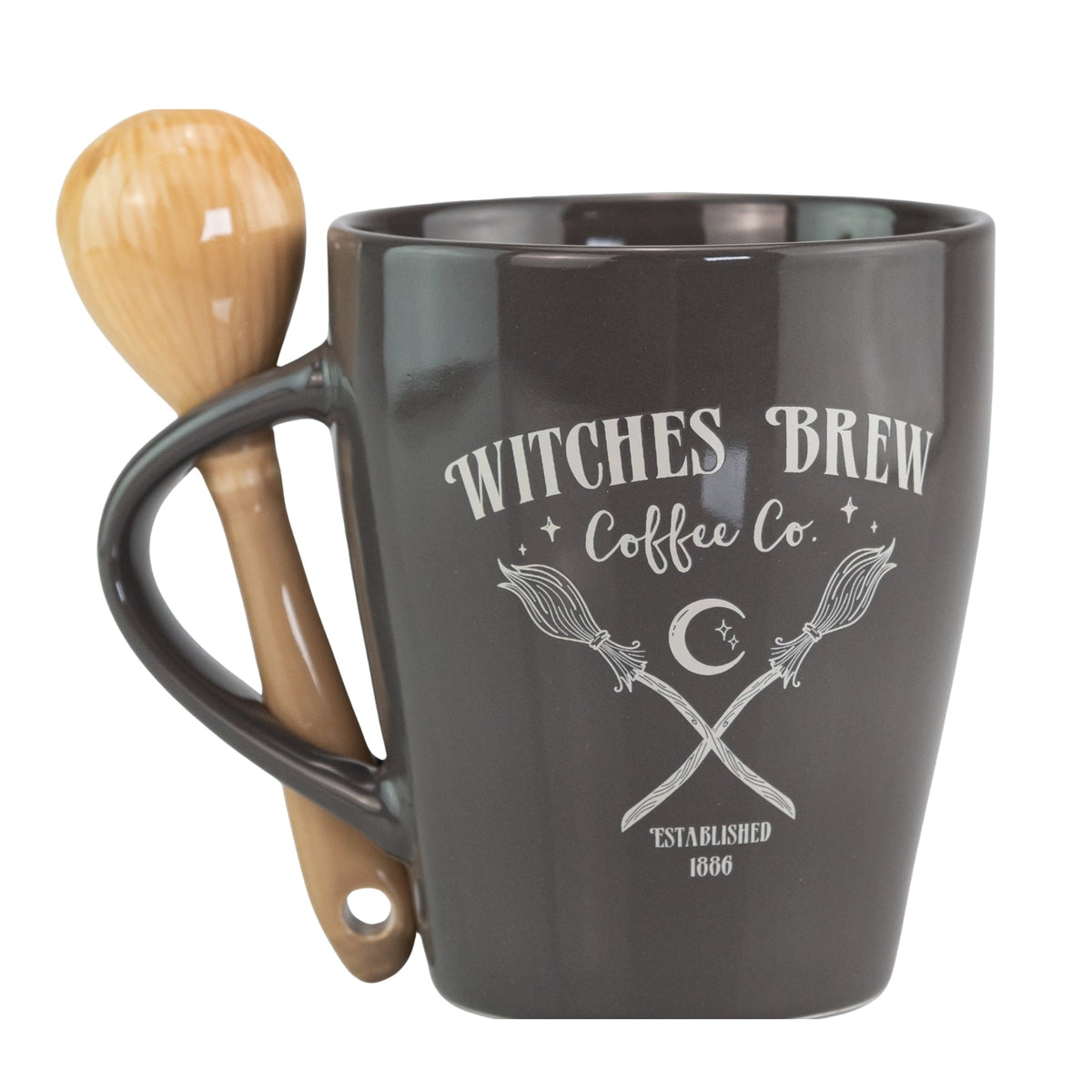 Witches Brew Coffee Co. Mug & Spoon Set