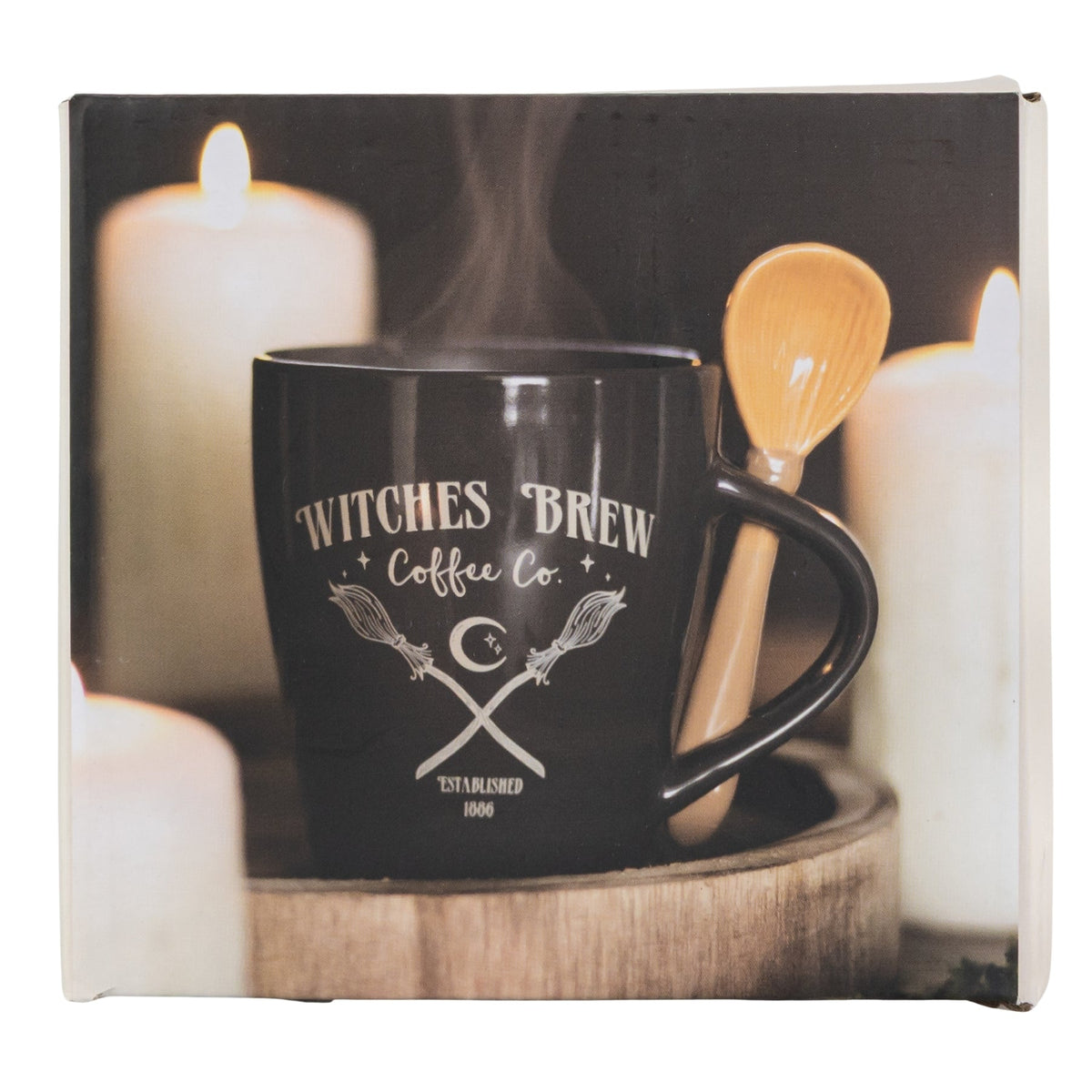 Witches Brew Coffee Co. Mug & Spoon Set