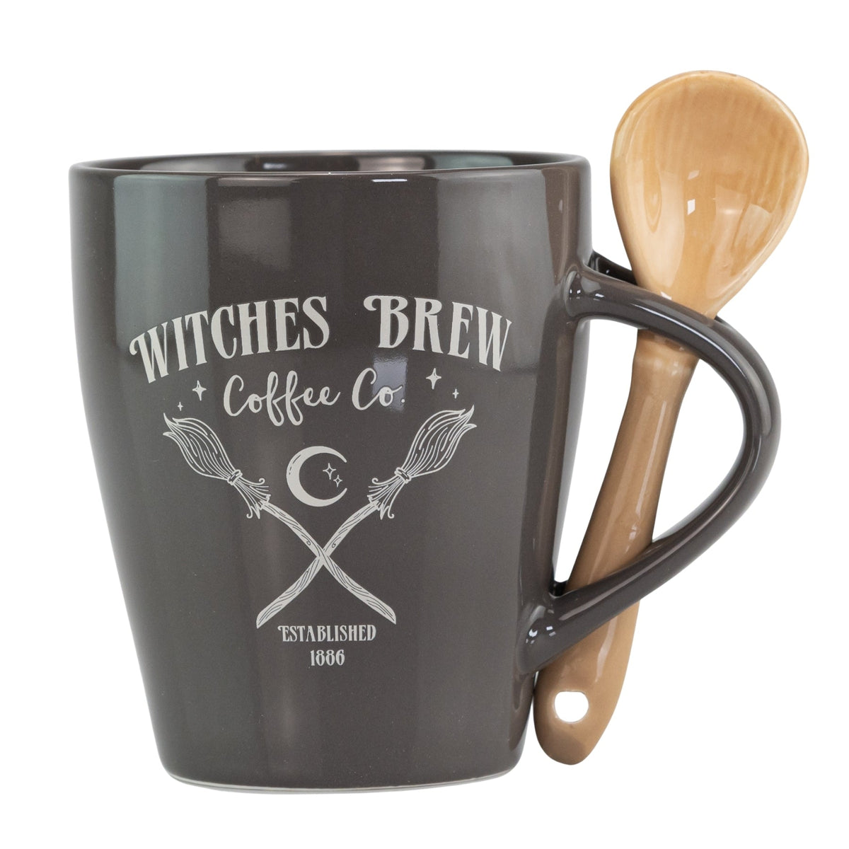 Witches Brew Coffee Co. Mug & Spoon Set