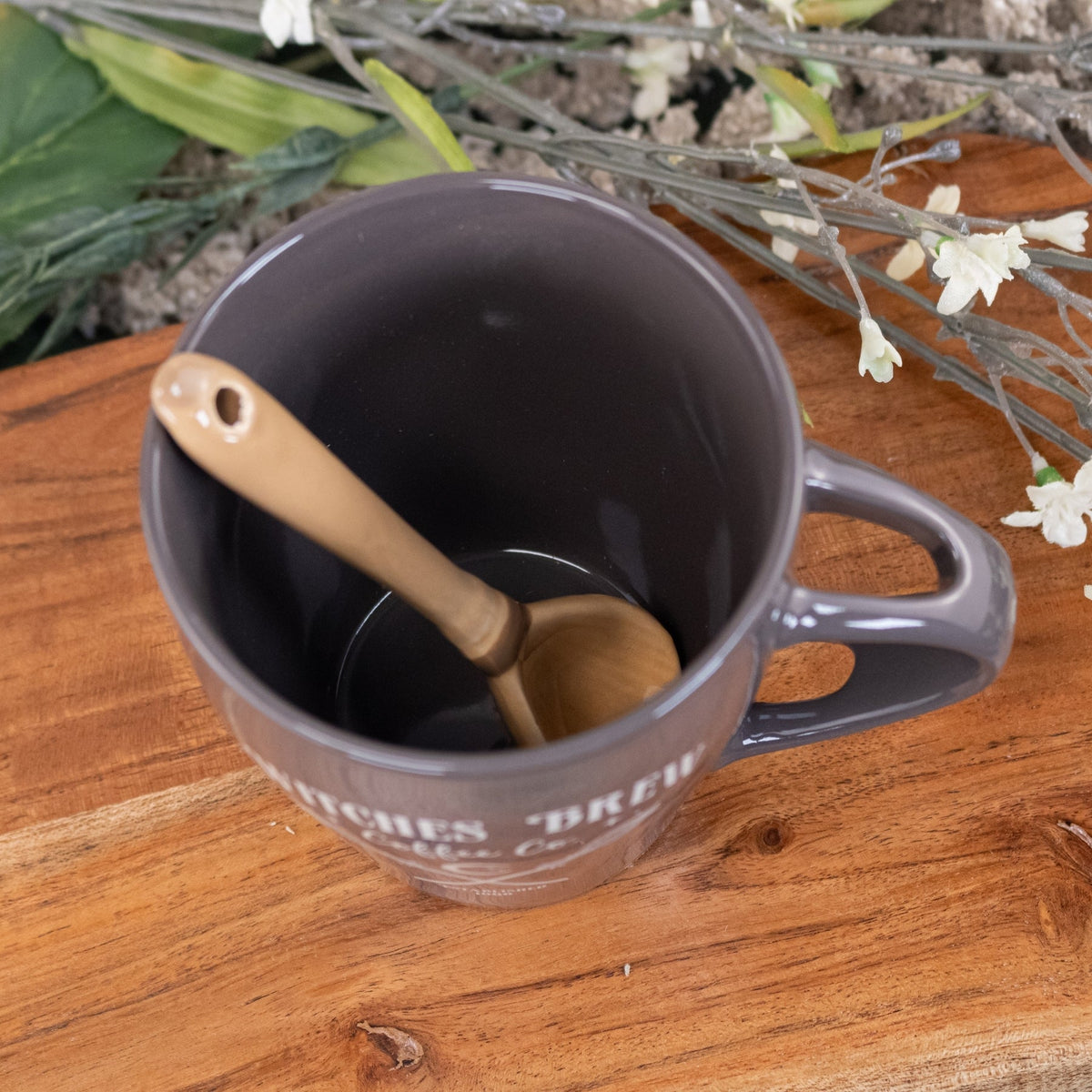 Witches Brew Coffee Co. Mug & Spoon Set