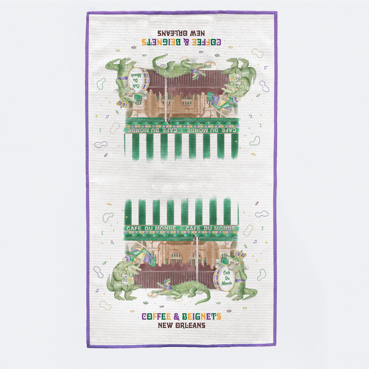 Breakfast with the Gators Kitchen Towel