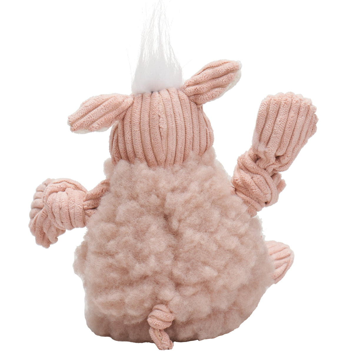 Penelope Pig FlufferKnottie™ Plush Dog Toy | HuggleHounds