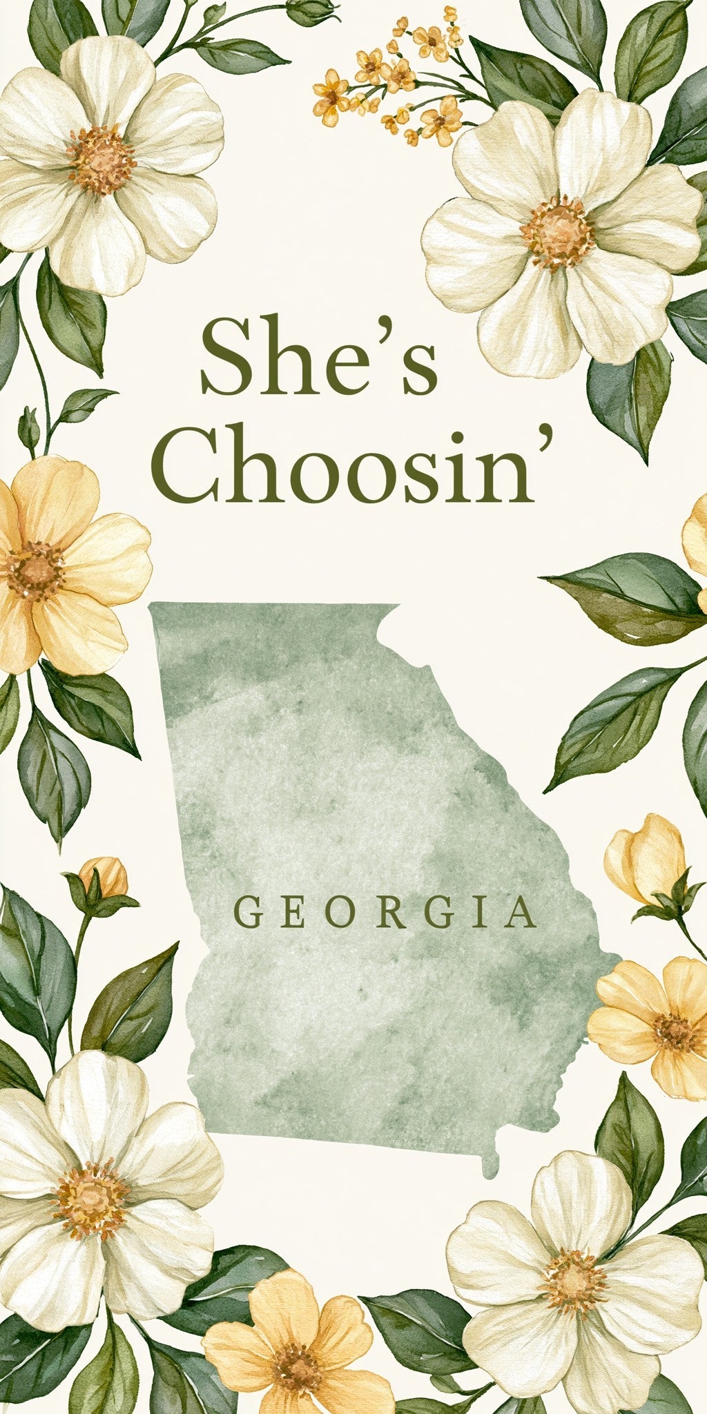 She's Choosing Georgia Earrings | Magnolia Frame | SC10F