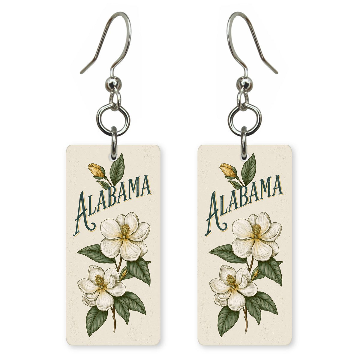 She's Choosing Alabama Earrings | Magnolia Bloom | SC1C