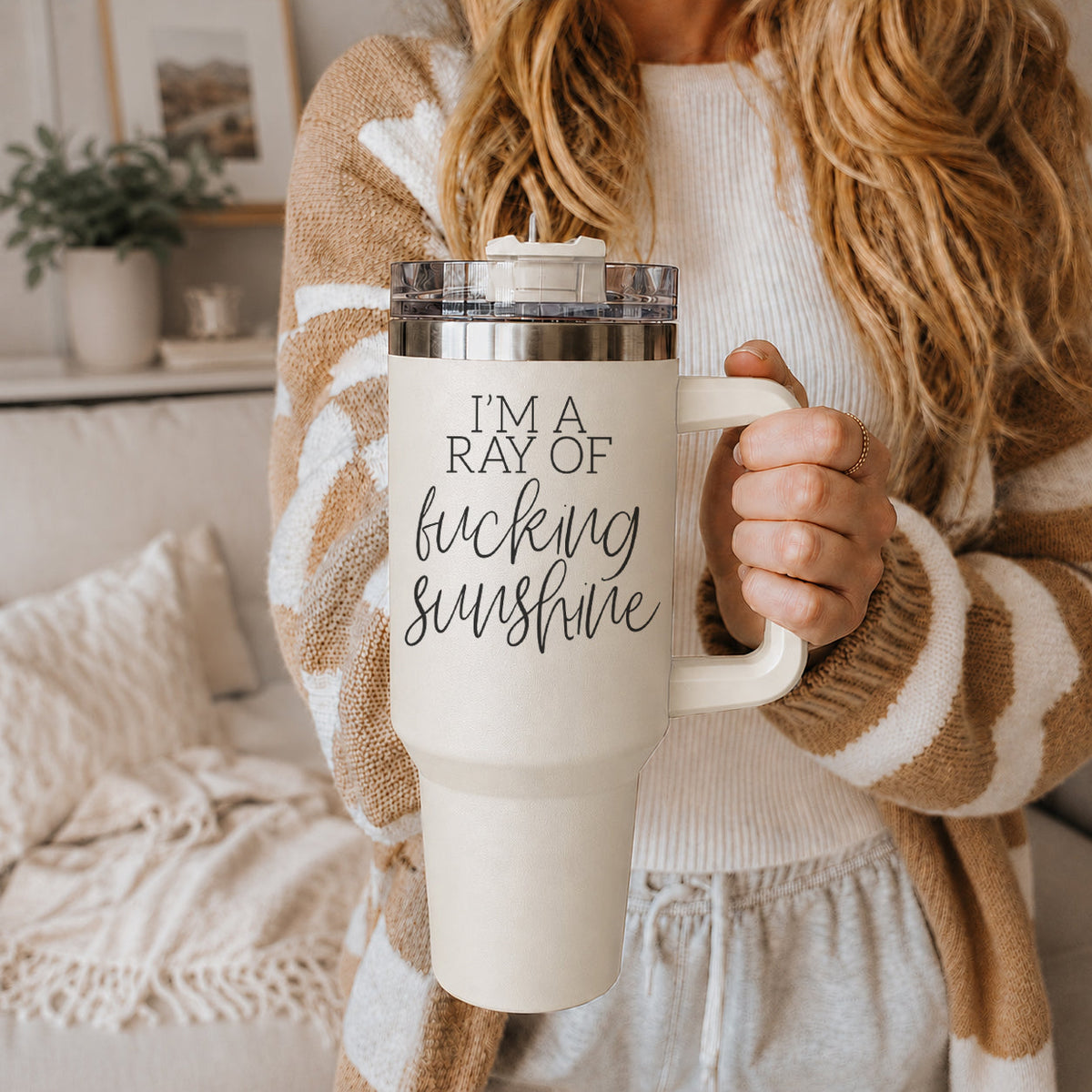 Ray of Fucking Sunshine 40 oz Tumbler