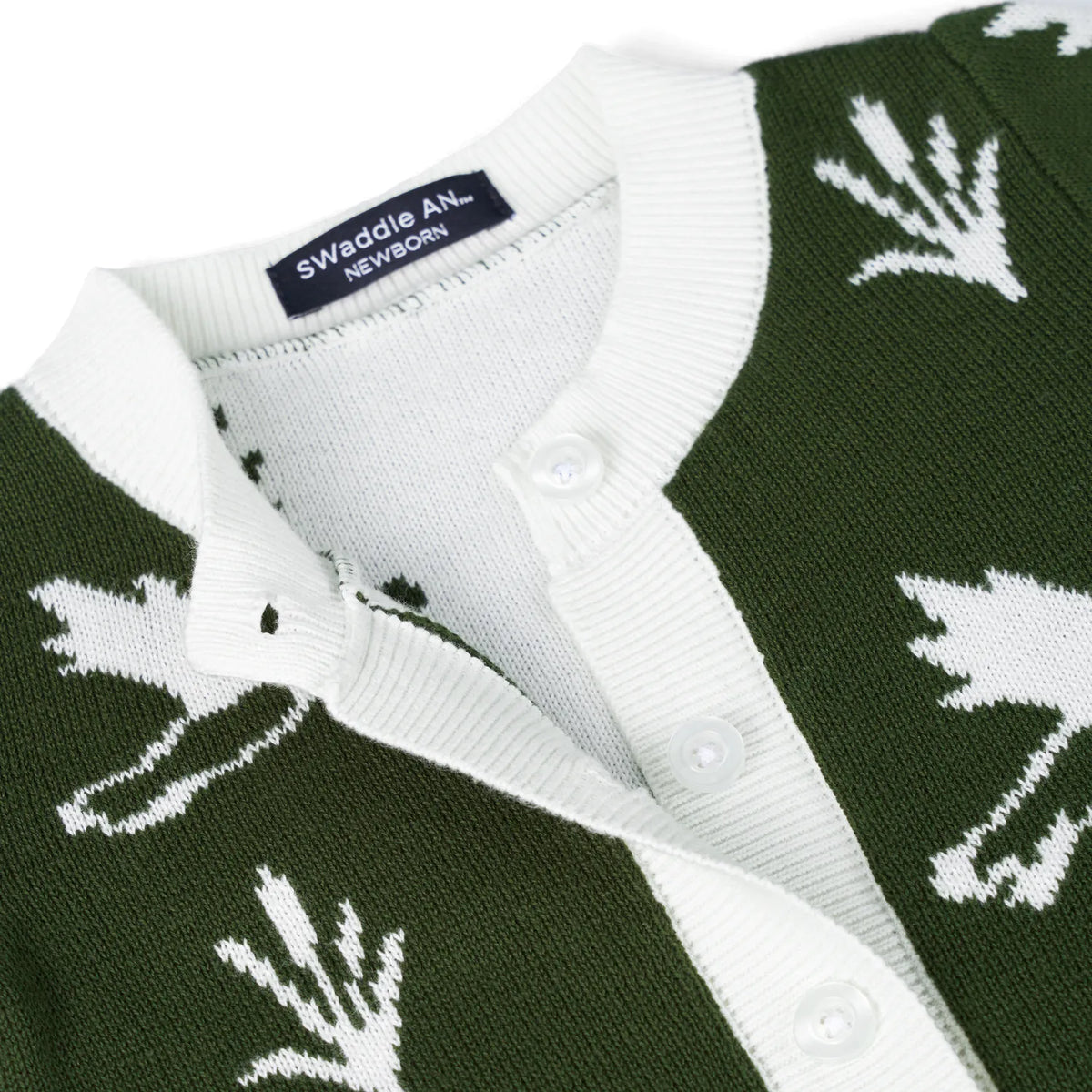 Mallard Duck Knit Baby Romper