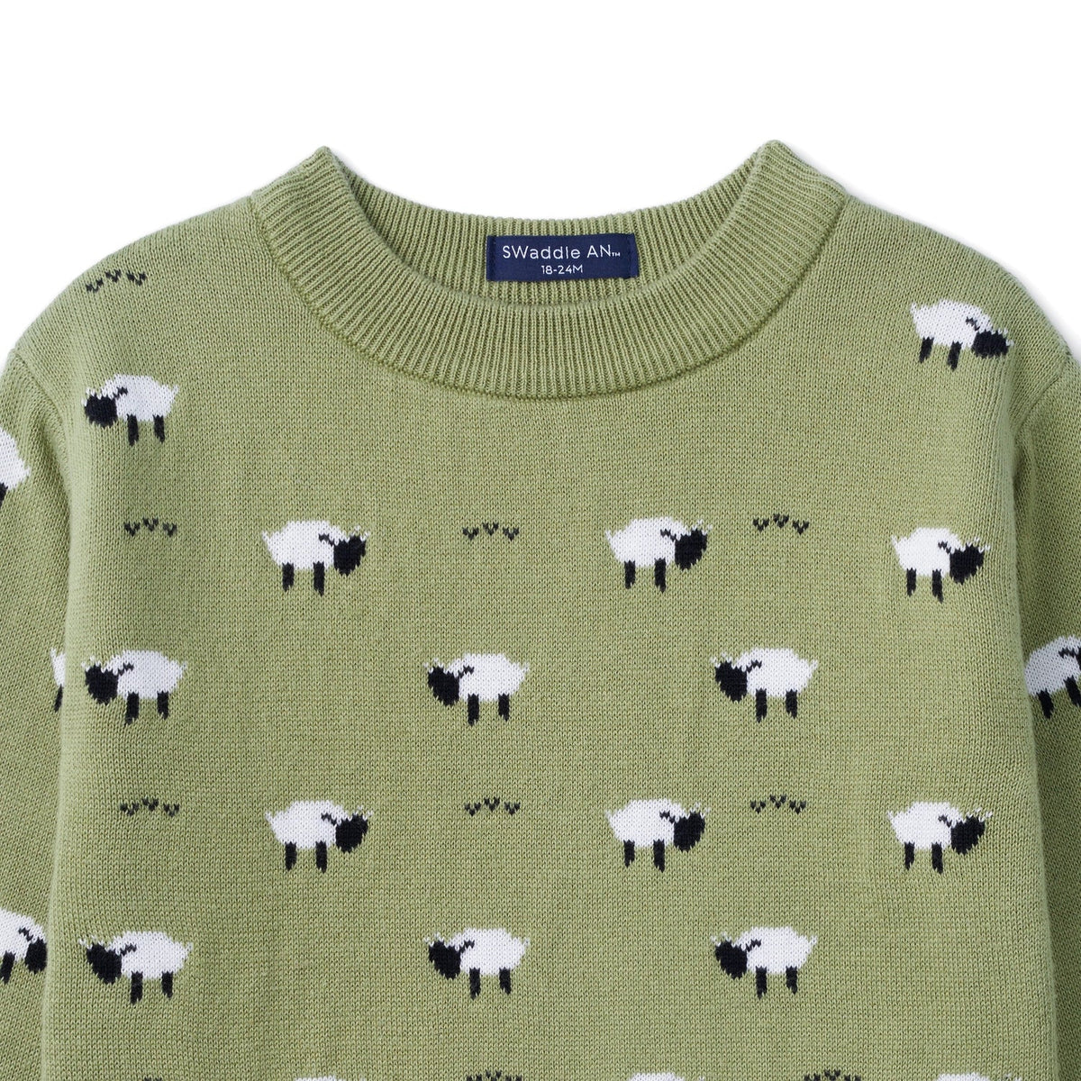 Countryside Sheep Knit Sweater – Toddler & Kids