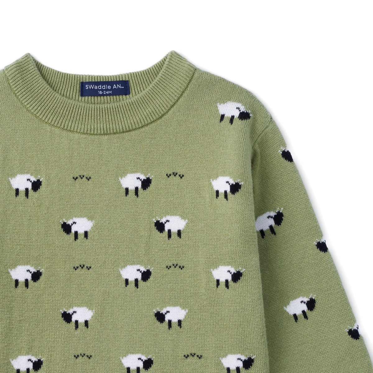Countryside Sheep Knit Sweater – Toddler & Kids