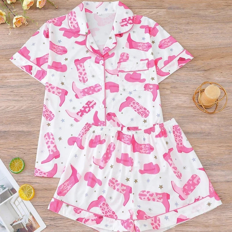 Texas Hold'em Pajama Set — For the Wild Bronco-Riding Mermaid