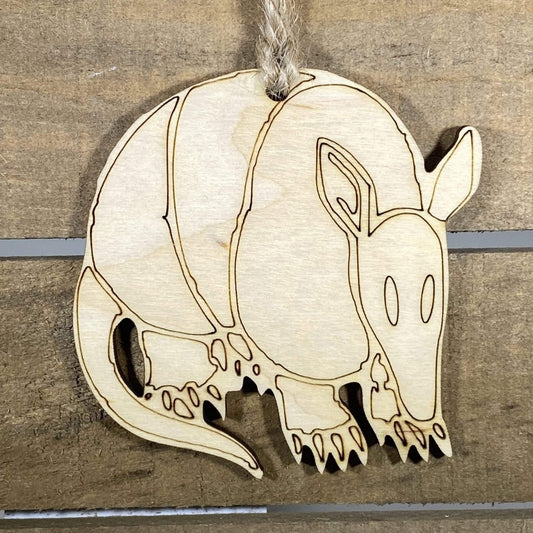Texas Armadillo Christmas Ornament | Funny Holiday Decor