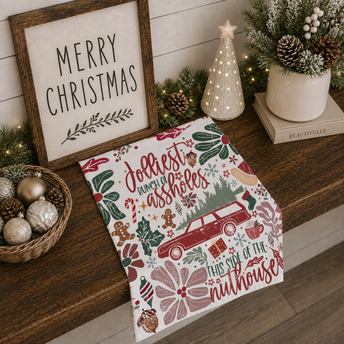 Griswold & Co. Tree Farm Christmas Kitchen Towel