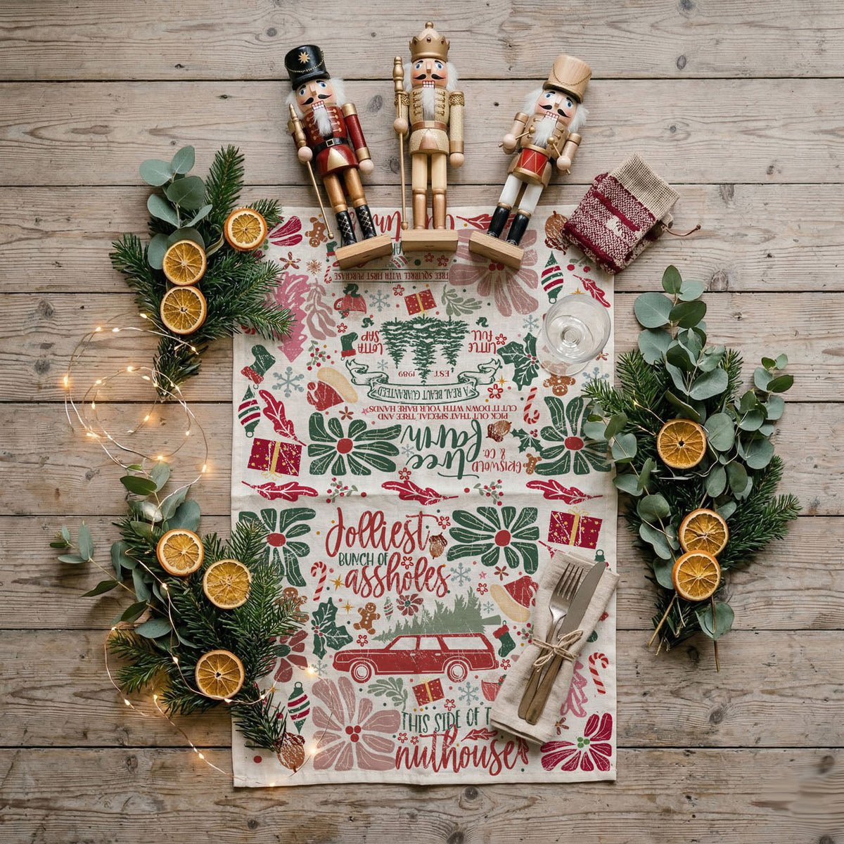 Griswold & Co. Tree Farm Christmas Kitchen Towel