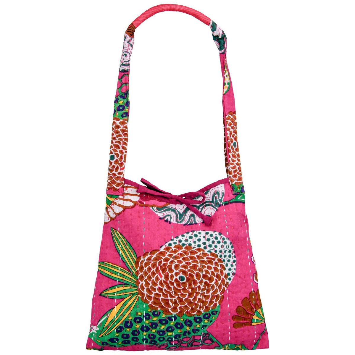Hand Stitched Kantha Hobo Bag
