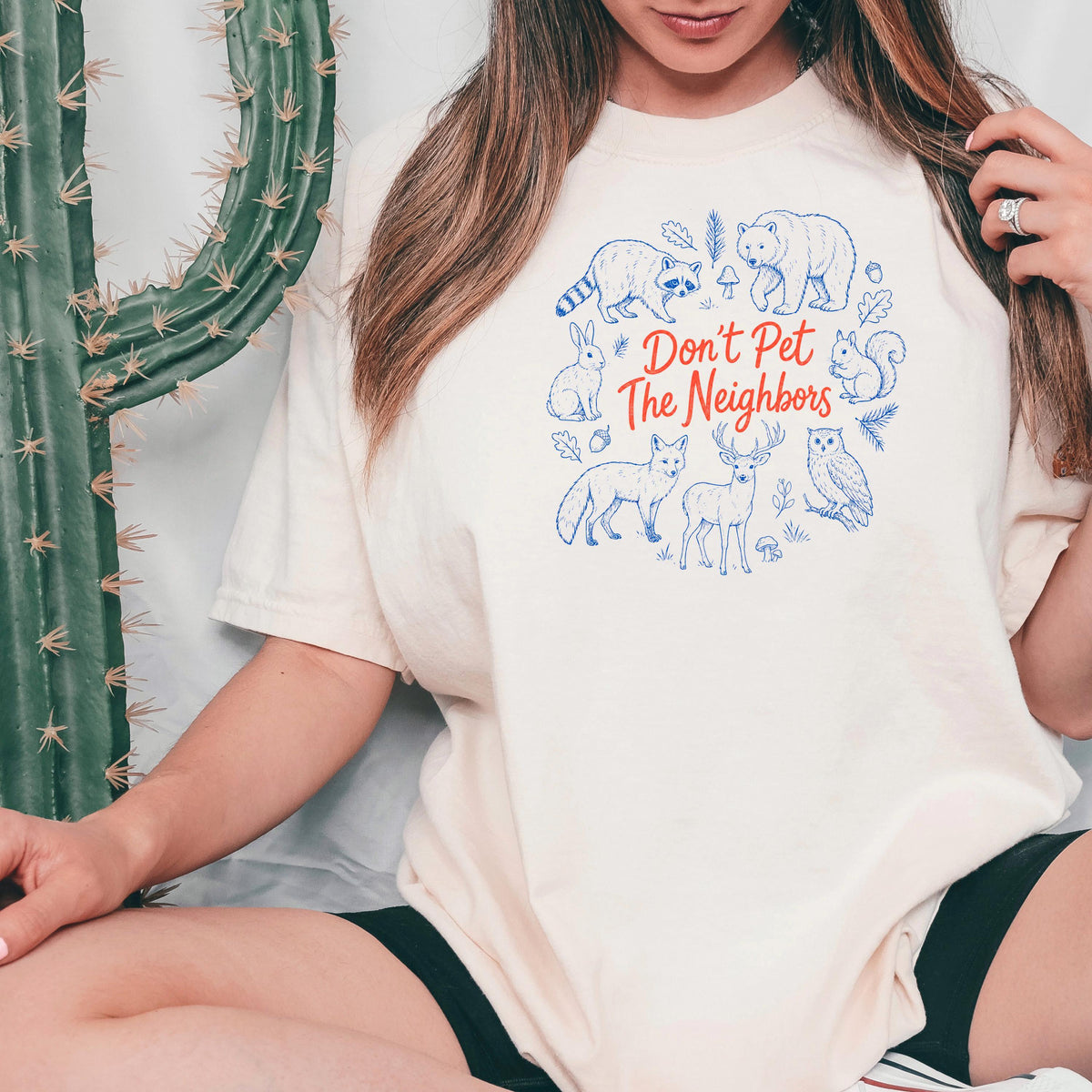 Don't Pet the Neighbors Comfort Colors T-Shirt