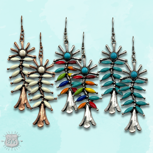Southwest Flower Earrings