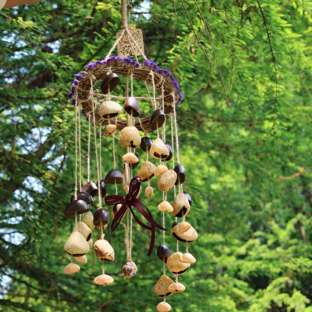 Floral Harvest | Botanical Seed Chime & Hanging Sculpture