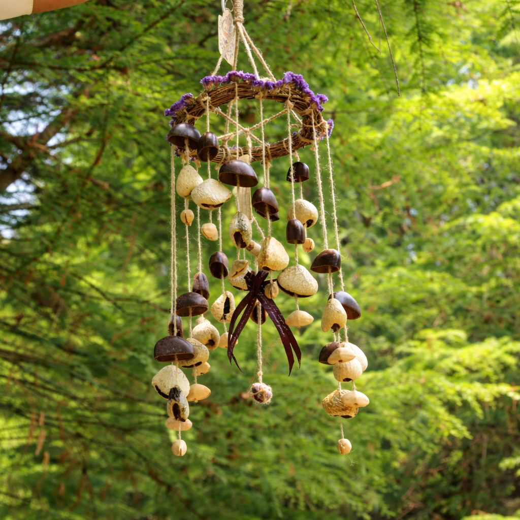 Floral Harvest | Botanical Seed Chime & Hanging Sculpture