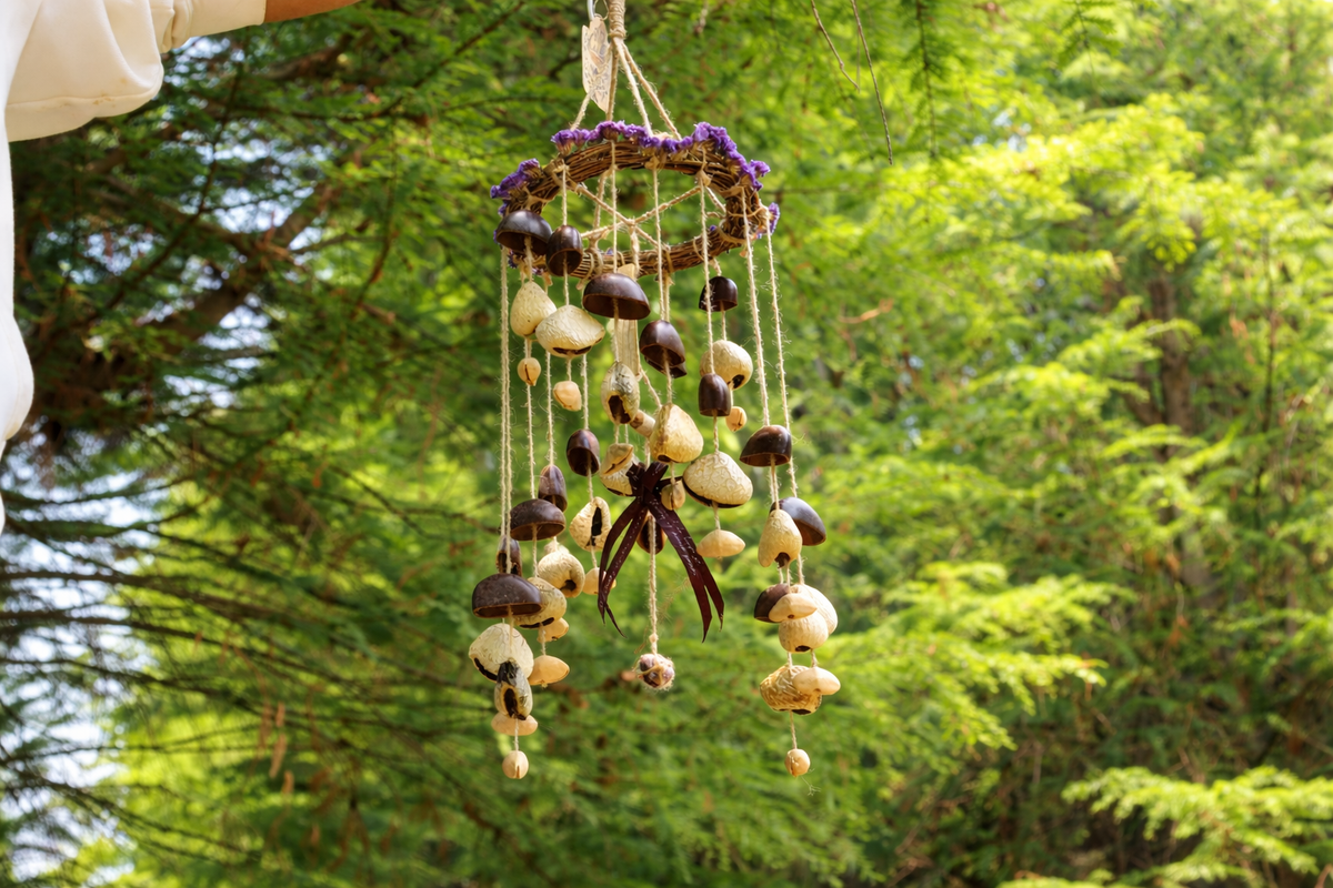 Floral Harvest | Botanical Seed Chime & Hanging Sculpture