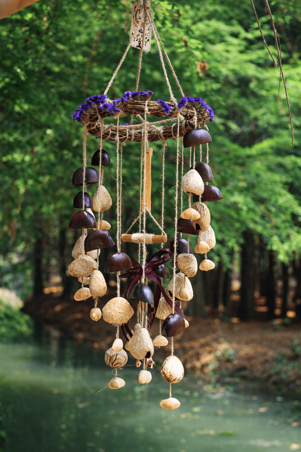 Floral Harvest | Botanical Seed Chime & Hanging Sculpture