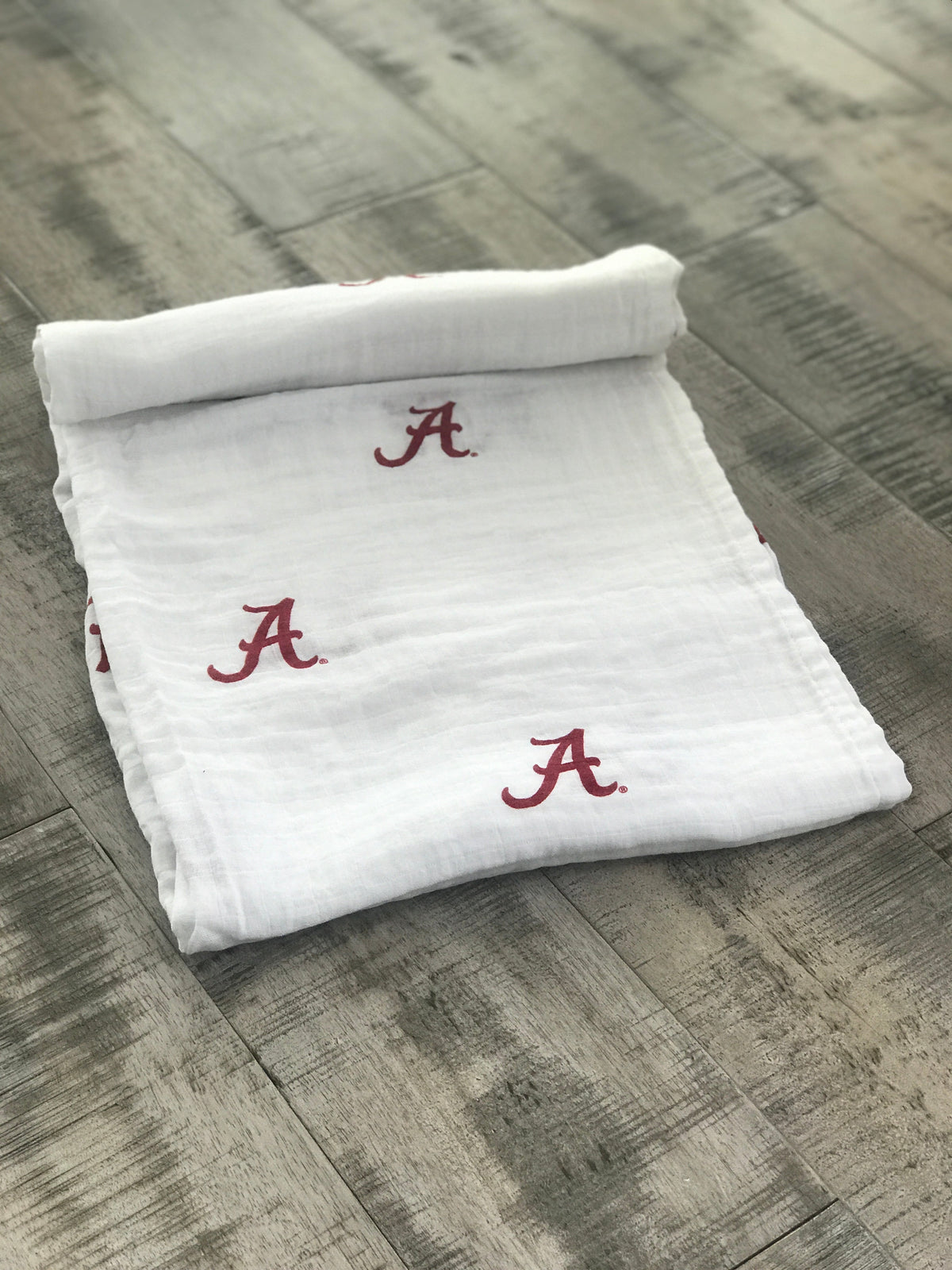 University of Alabama Crimson Tide Muslin Swaddle Blanket