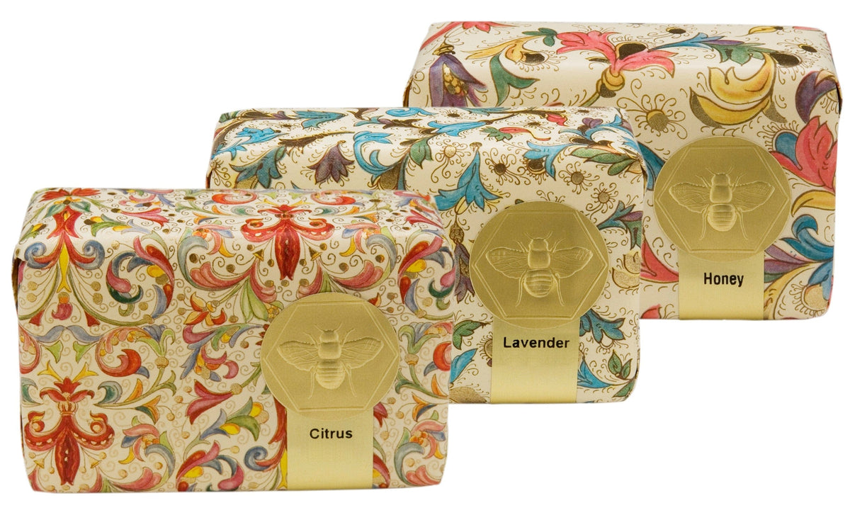 Florentine Paper Wrapped Soap Bar - 3.5oz