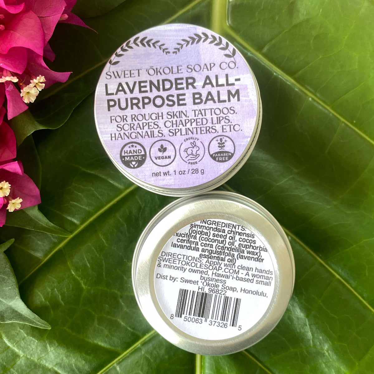 Lavender All-Purpose Balm | Handmade Skin & Lip Salve | 1 oz
