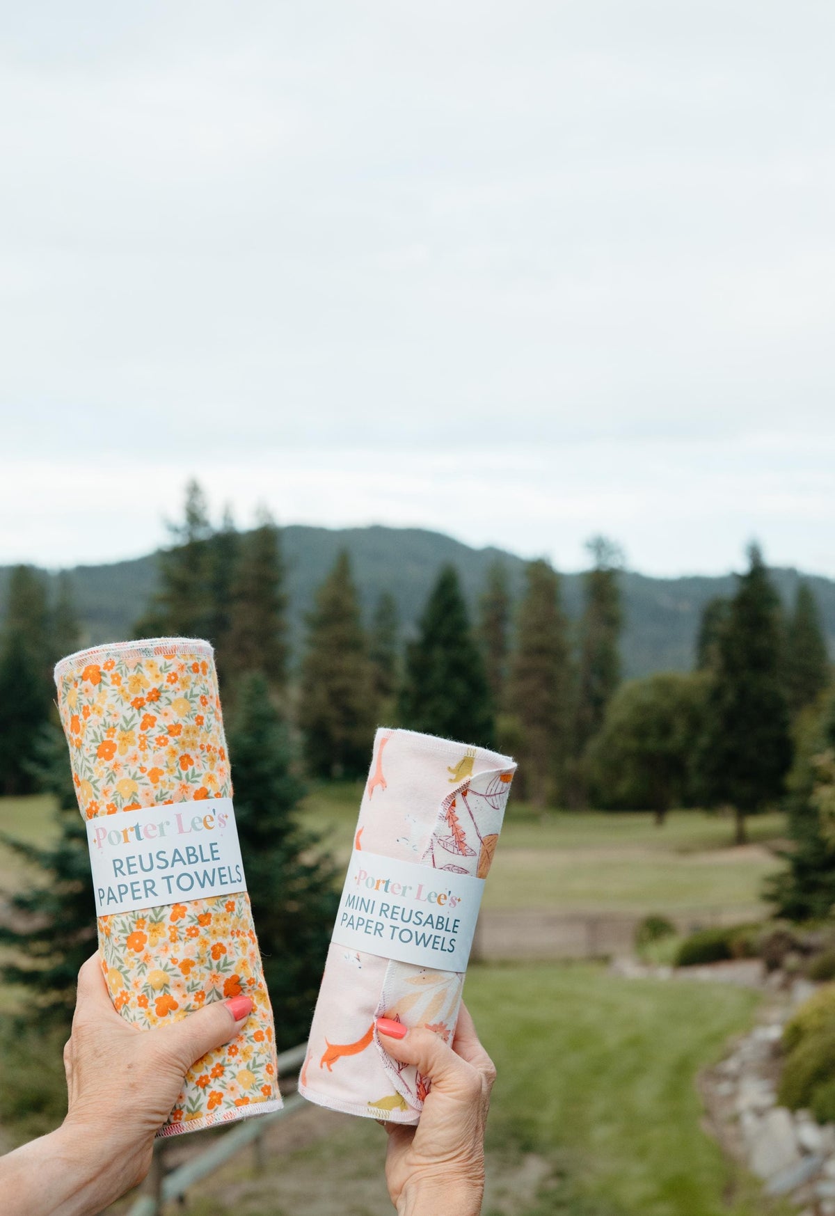 Reusable Paper Towels--Wildwood Nightfall