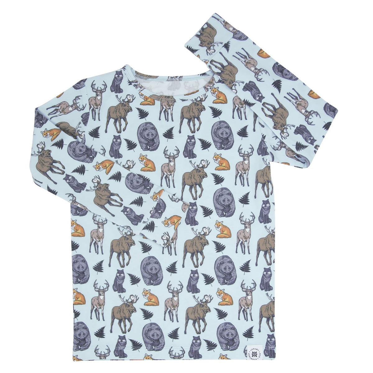 Into the Wild Woodland Kids Pajama Set
