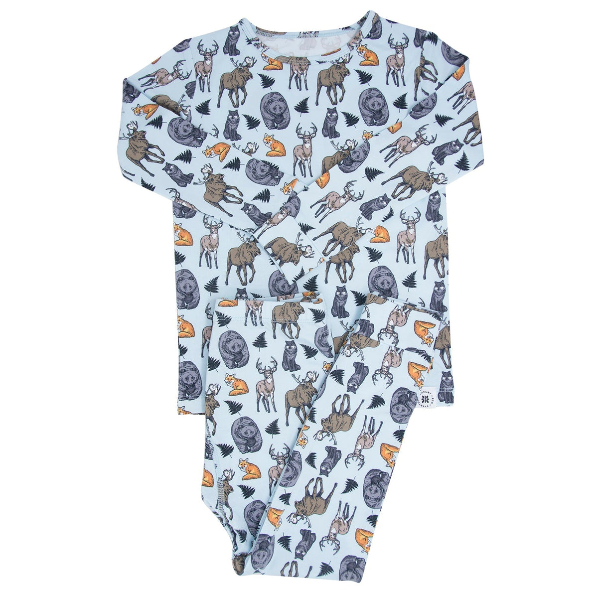 Into the Wild Woodland Kids Pajama Set