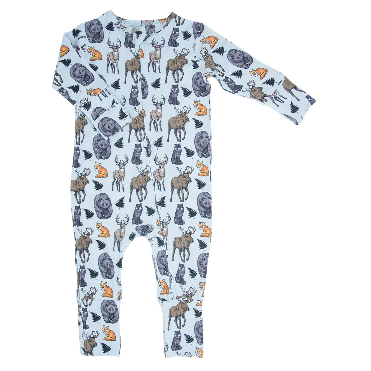 Into the Wild Woodland Convertible Baby Romper