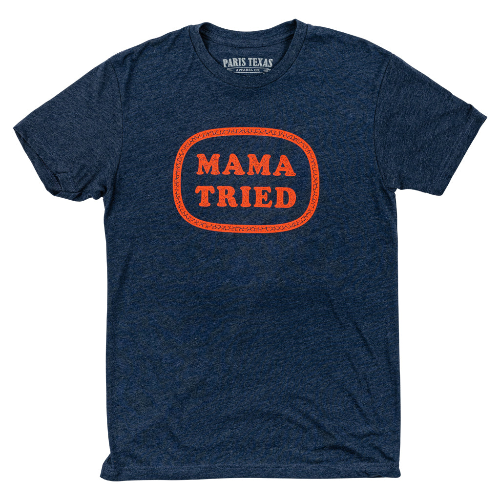 Mama Tried Unisex Graphic Tee – Midnight Navy