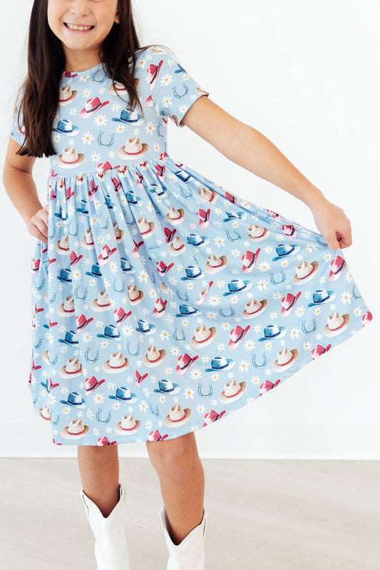 Tip Your Hat Pocket Twirl Dress