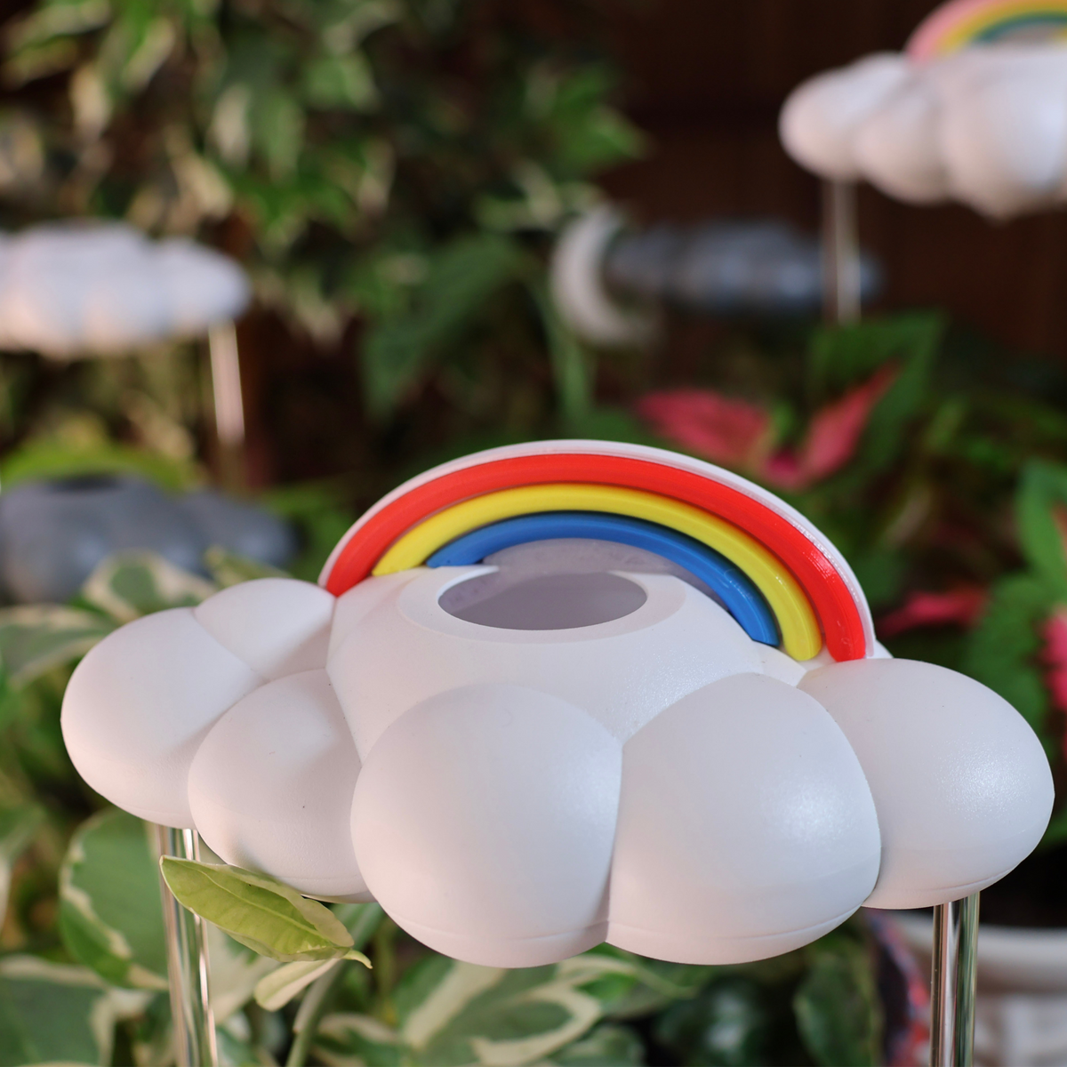 Original Dripping Rain Cloud with Rainbow Charm