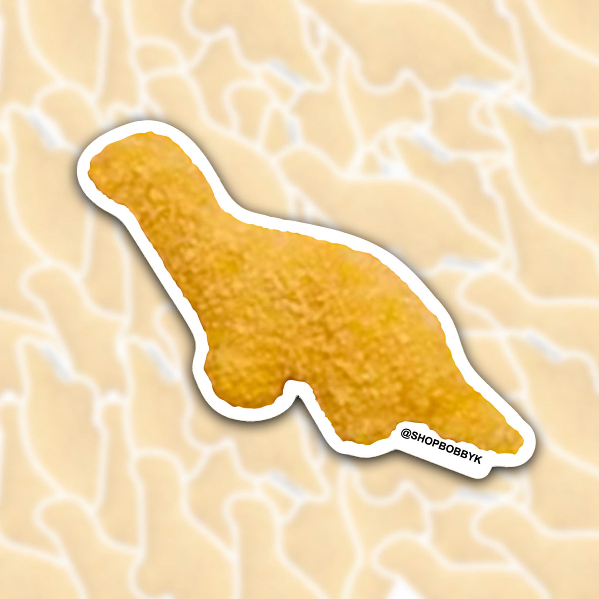 Dino Nugget Sticker Pack