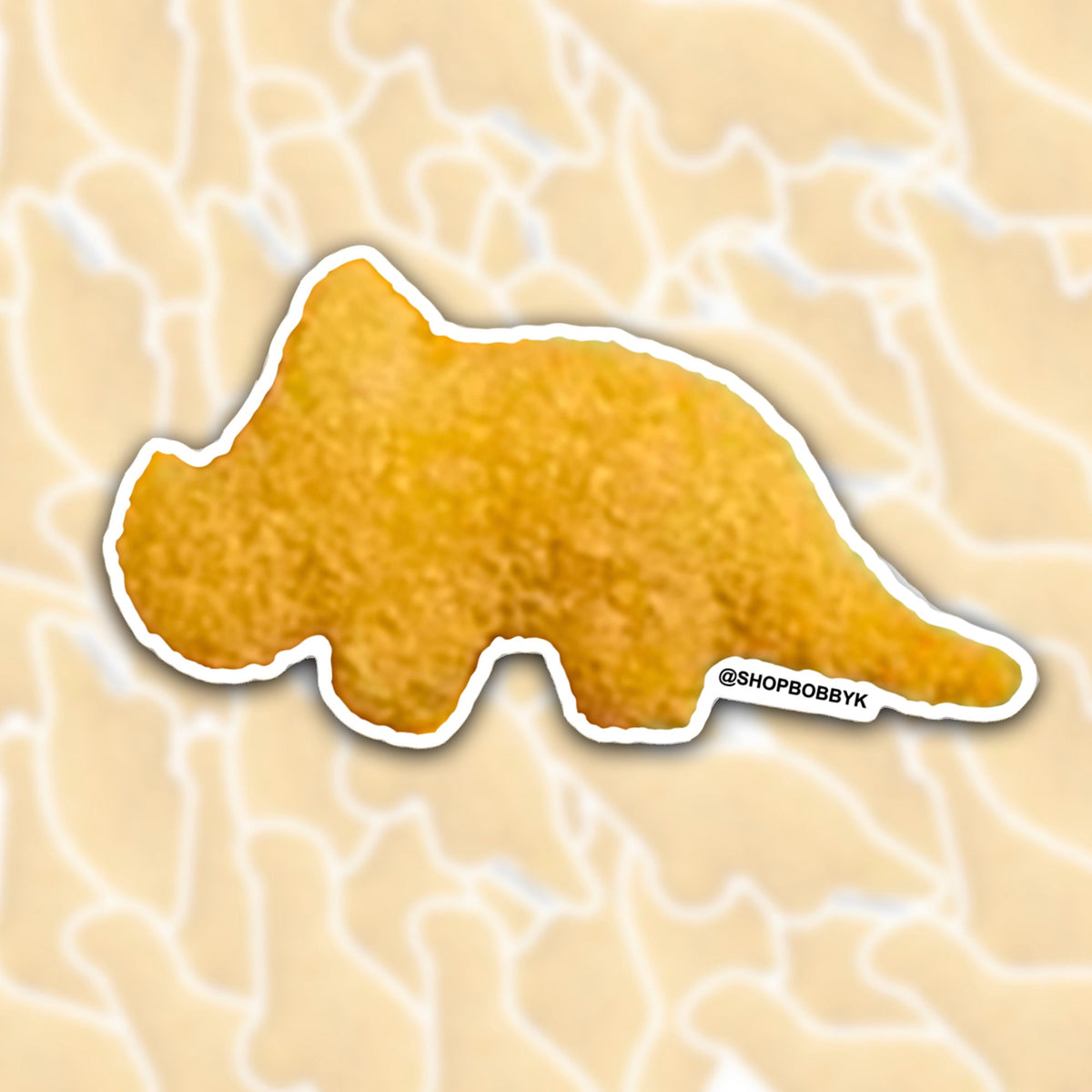 Dino Nugget Sticker Pack