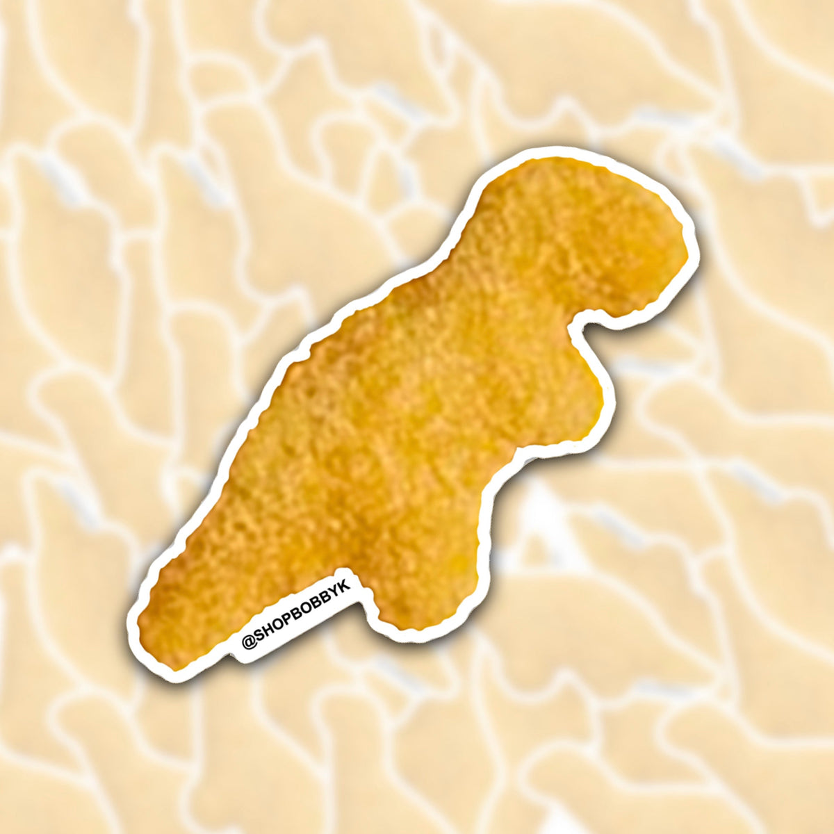 Dino Nugget Sticker Pack