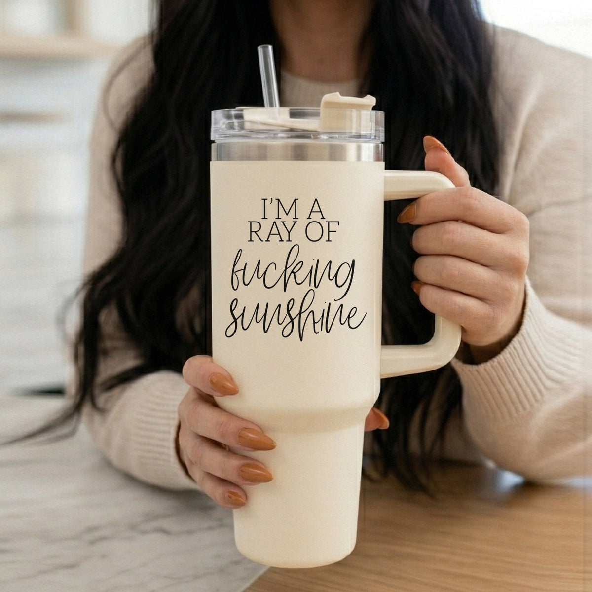 Ray of Fucking Sunshine 40 oz Tumbler