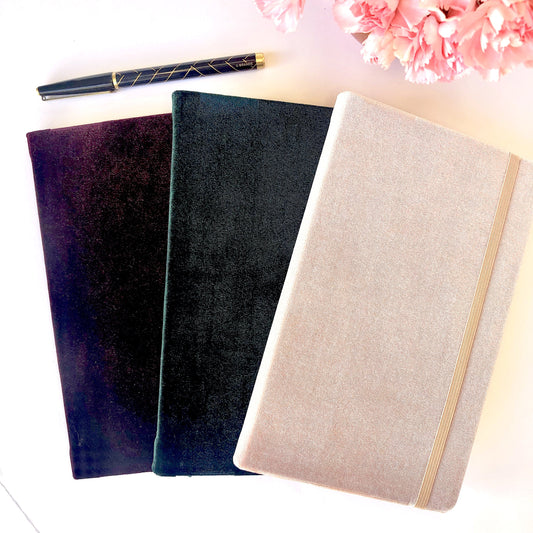 Velvet Hardcover Journal