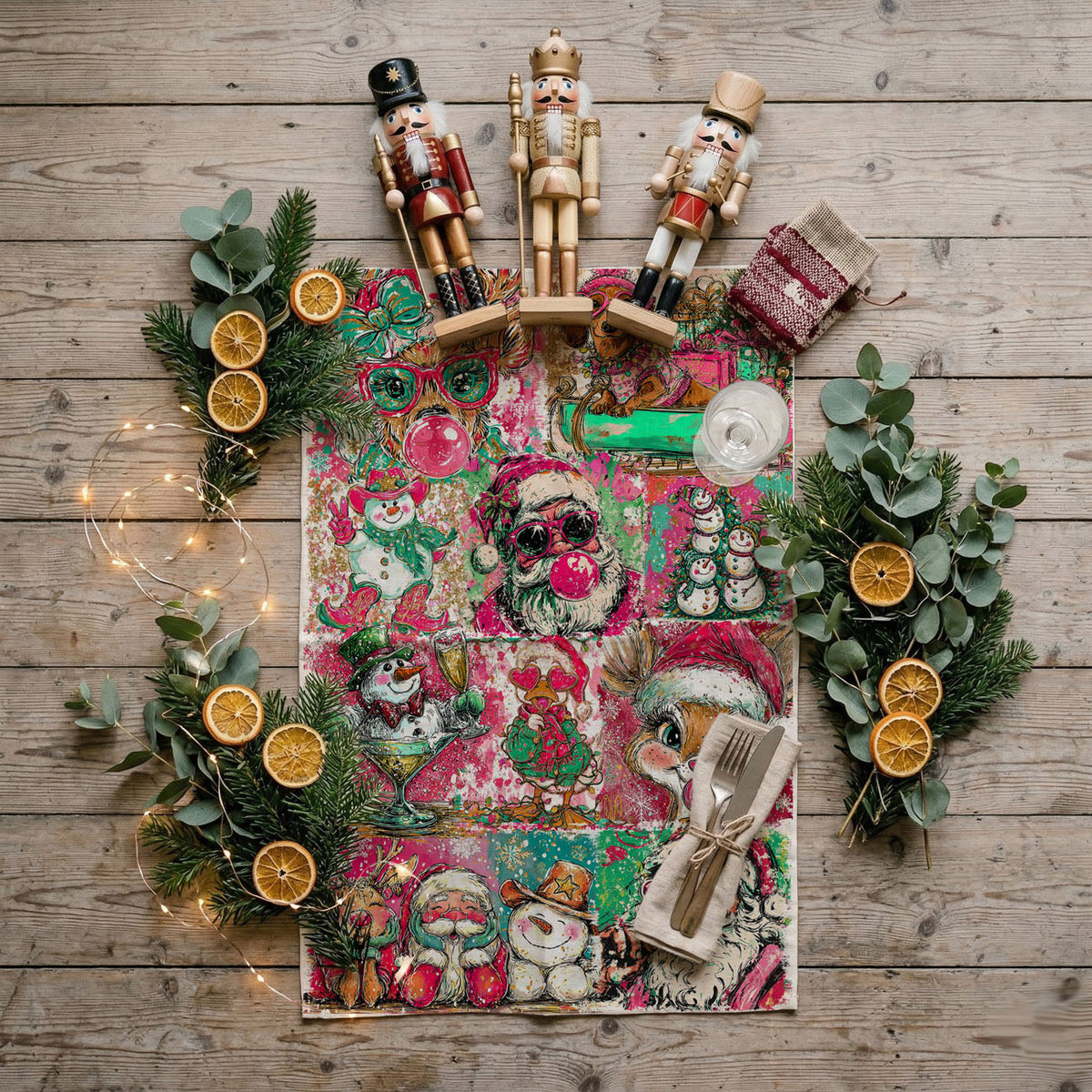 Merry Shenanigans Christmas Kitchen Towel