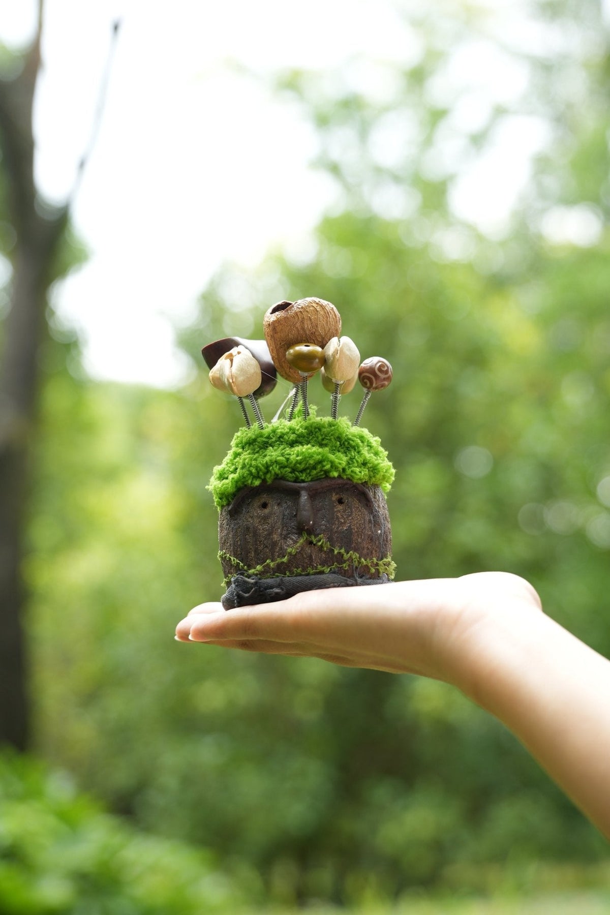 Mossy Forest Keeper Seed Doll