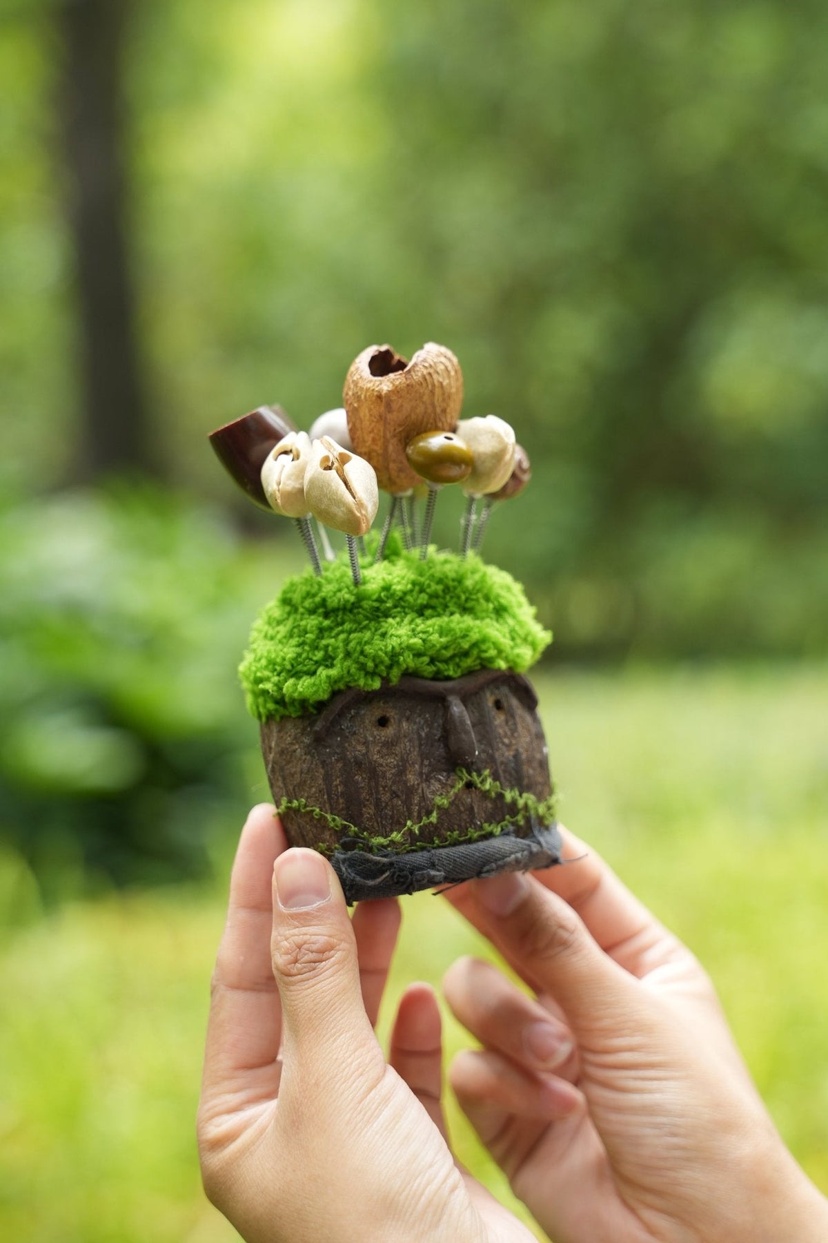 Mossy Forest Keeper Seed Doll
