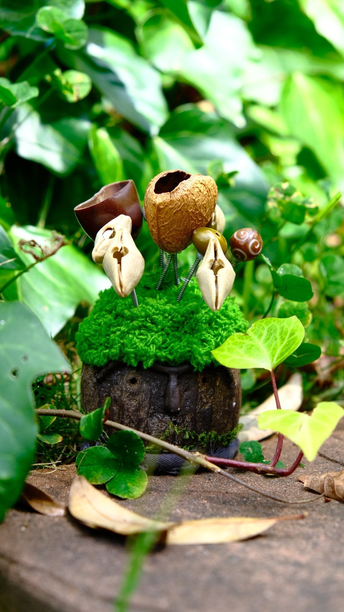 Mossy Forest Keeper Seed Doll