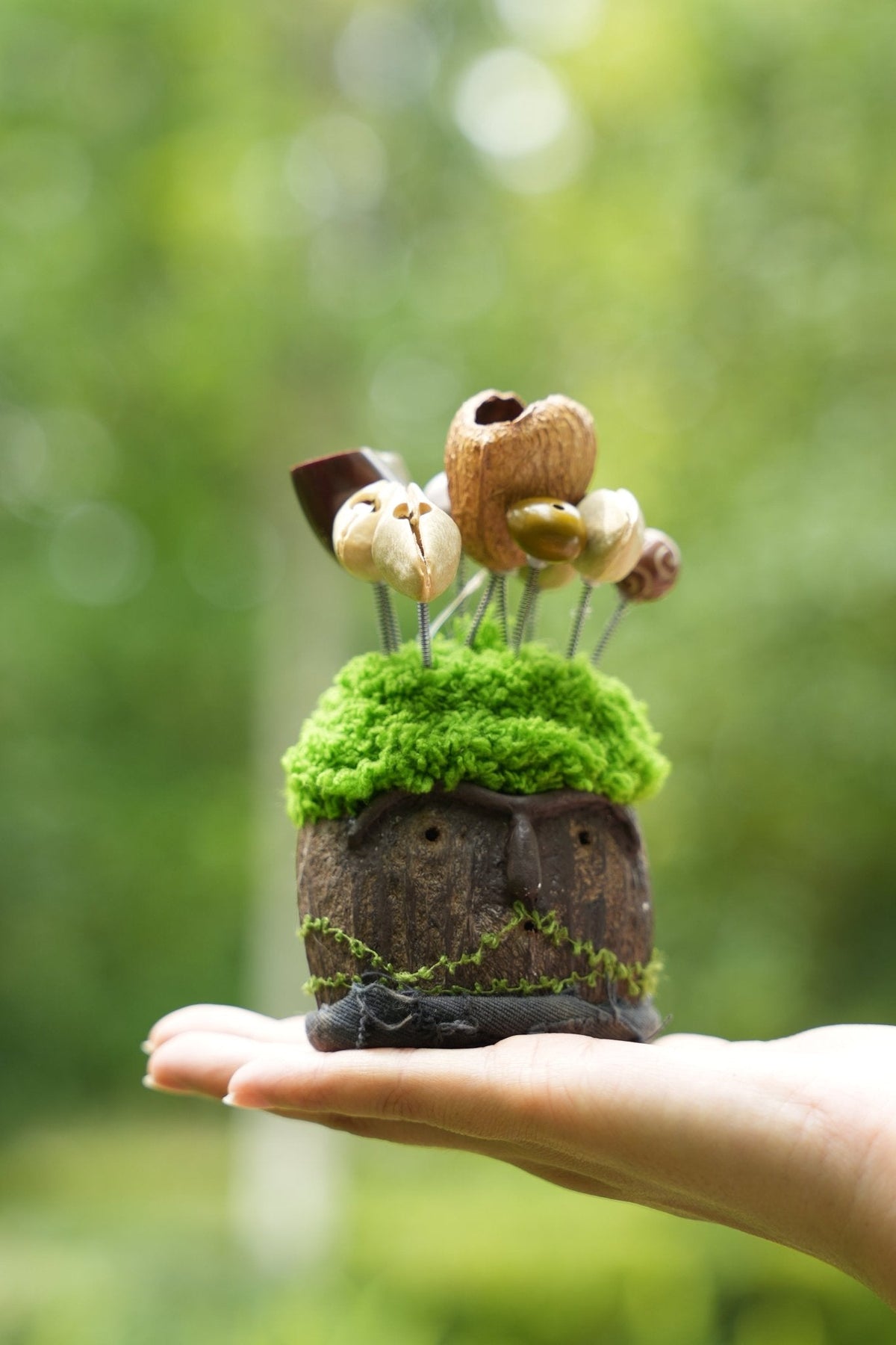 Mossy Forest Keeper Seed Doll